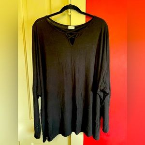 Luxe V Neck Tunic Top